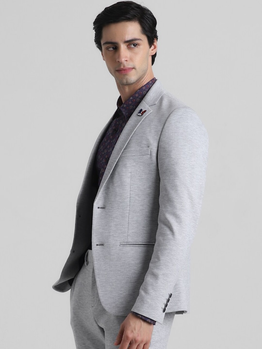 Single-Breasted Slim Fit Formal Blazers