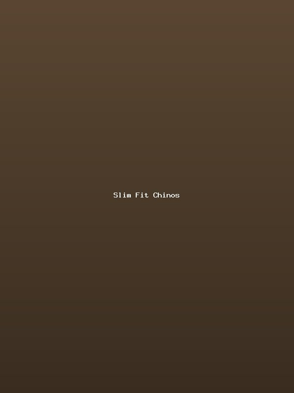 Slim Fit Chinos